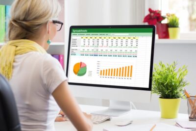 Sales dashboard showing improved KPIs with CPQ