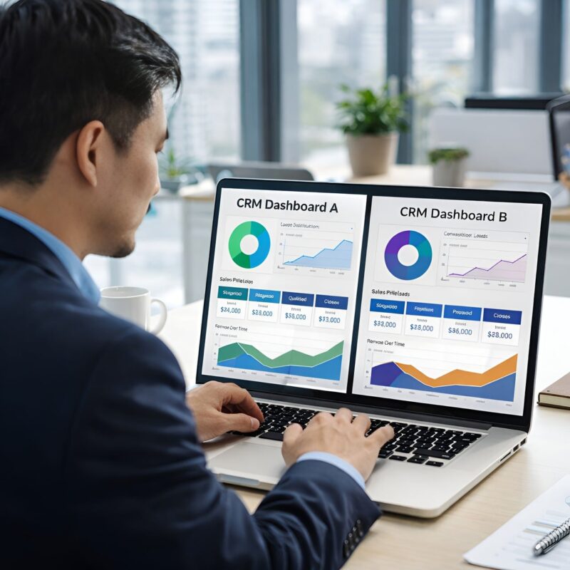 Structured quoting workflow dashboard applying automated pricing rules