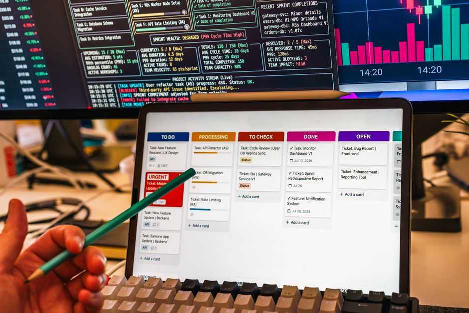 Software dashboard showing configuration rules enforcing quote accuracy in real time